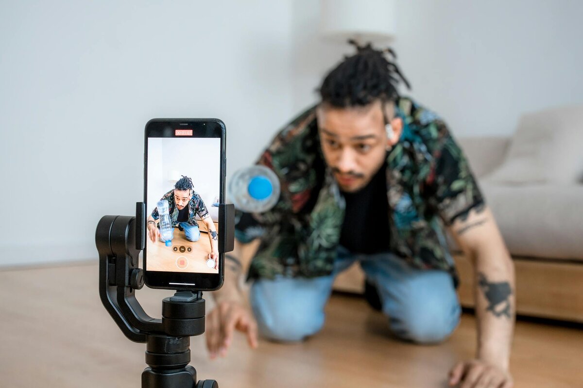 Editing an AI-generated video on a creative workstation