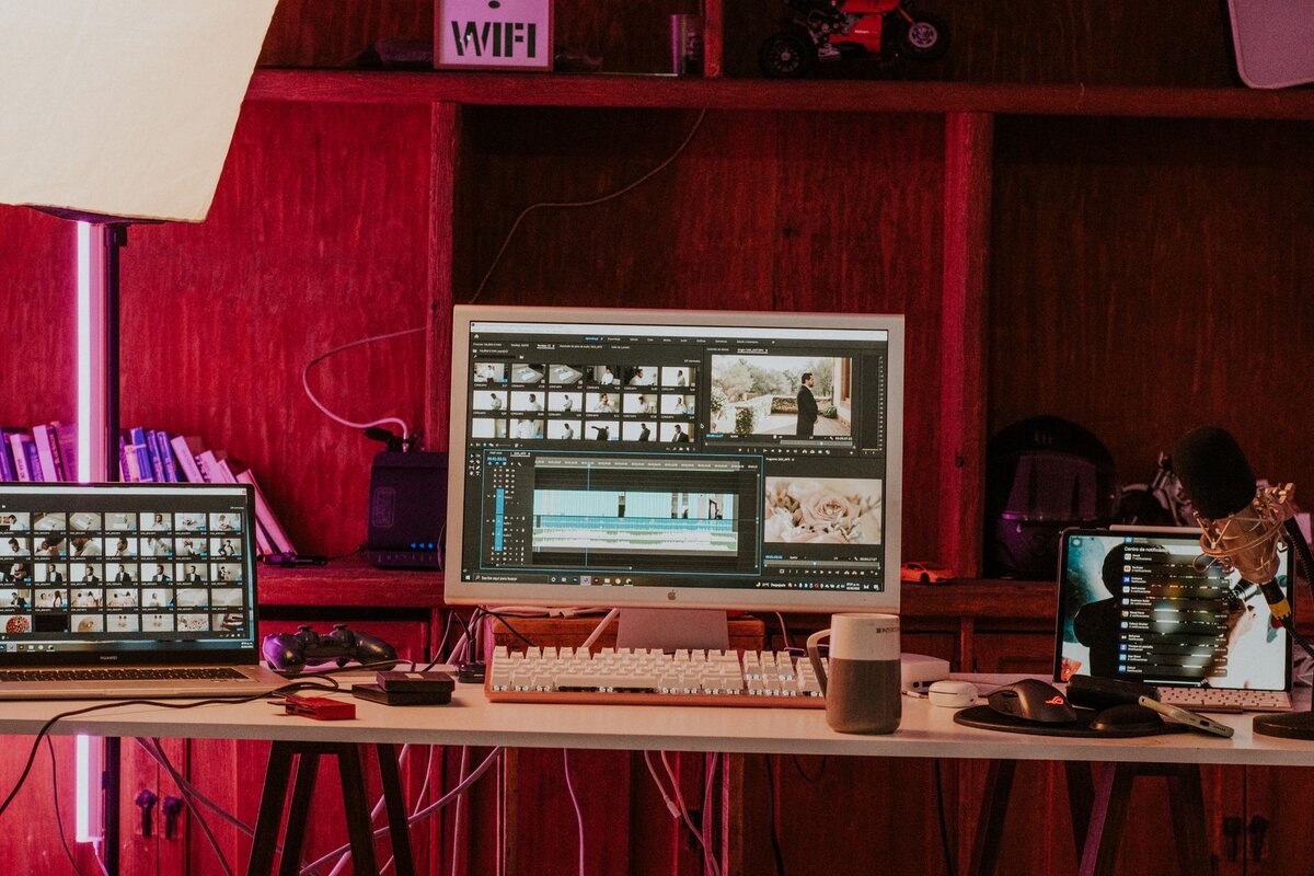Editing AI-generated video with synced audio